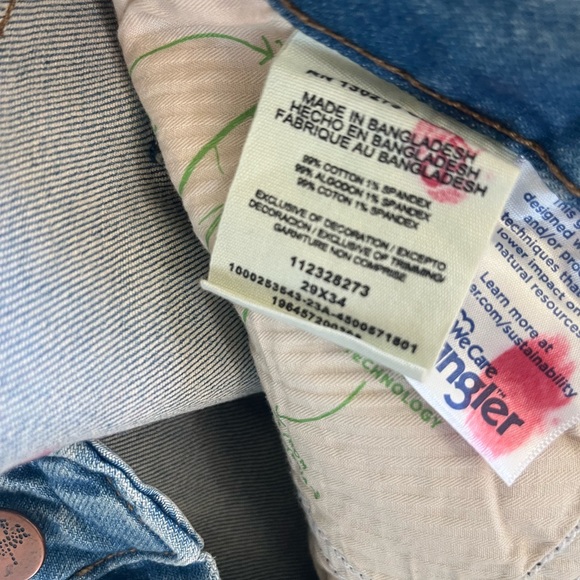 Wrangler Classic Blue Women's Jeans - Picture 10 of 12